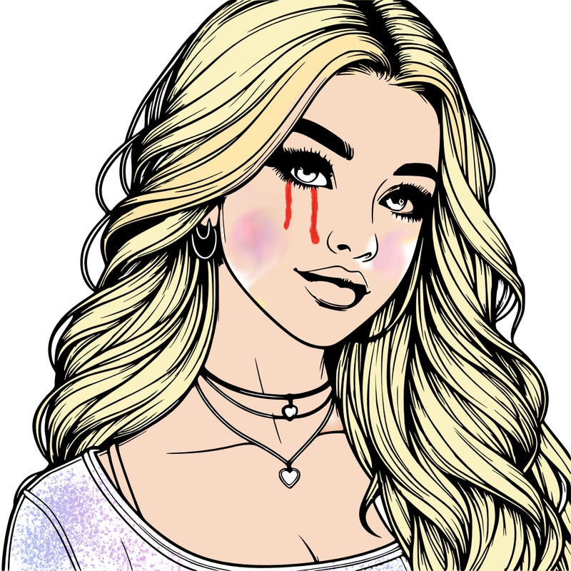 detailed realistic girl