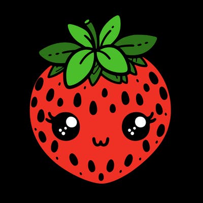 cute strawberry
