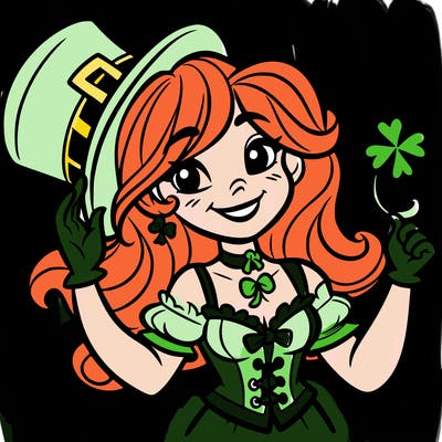 female leprechaun