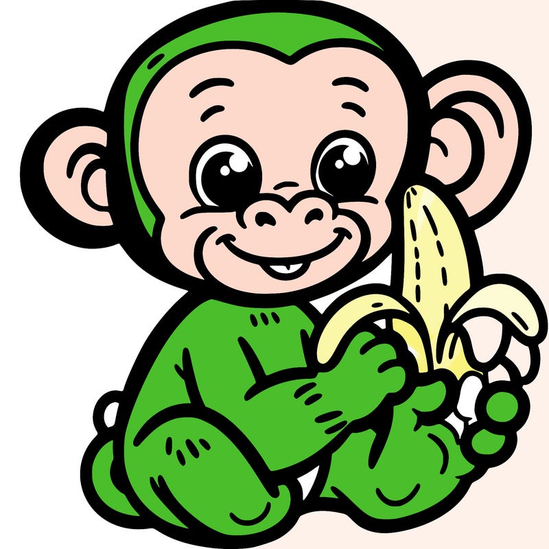 . chimpanzee banini.