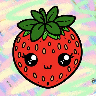 cute strawberry