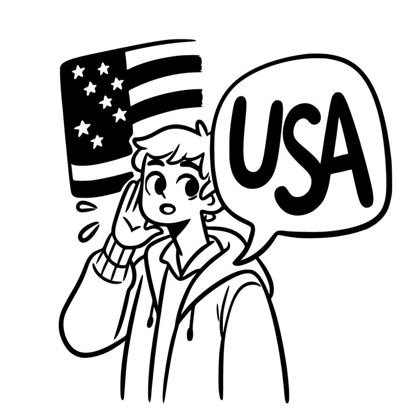 someone saying usa
