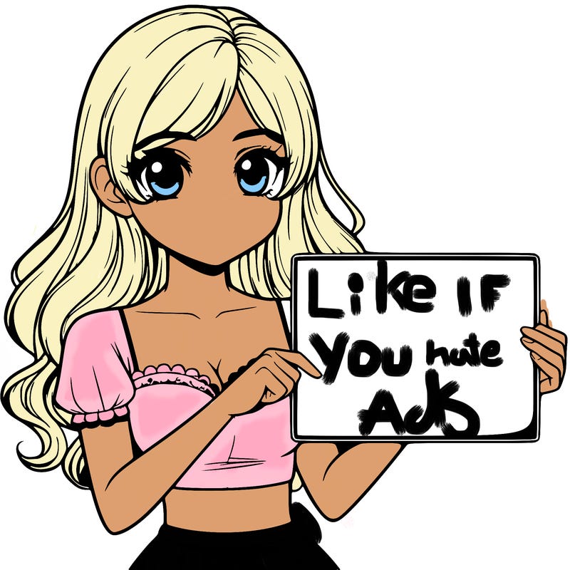 realistic pretty girl holding blank sign