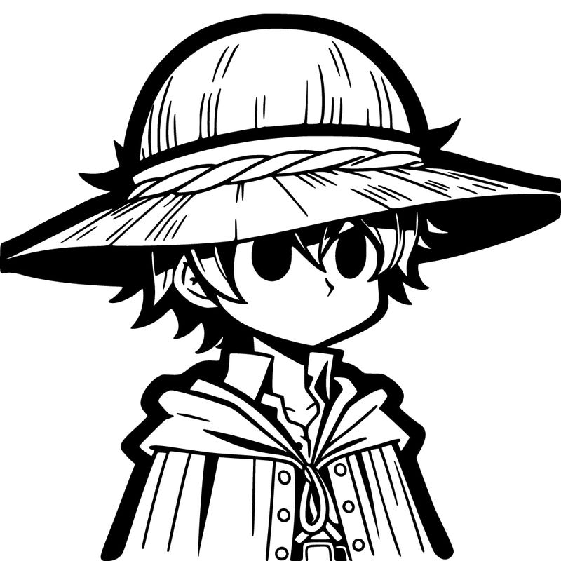 luffy de one piece en manga