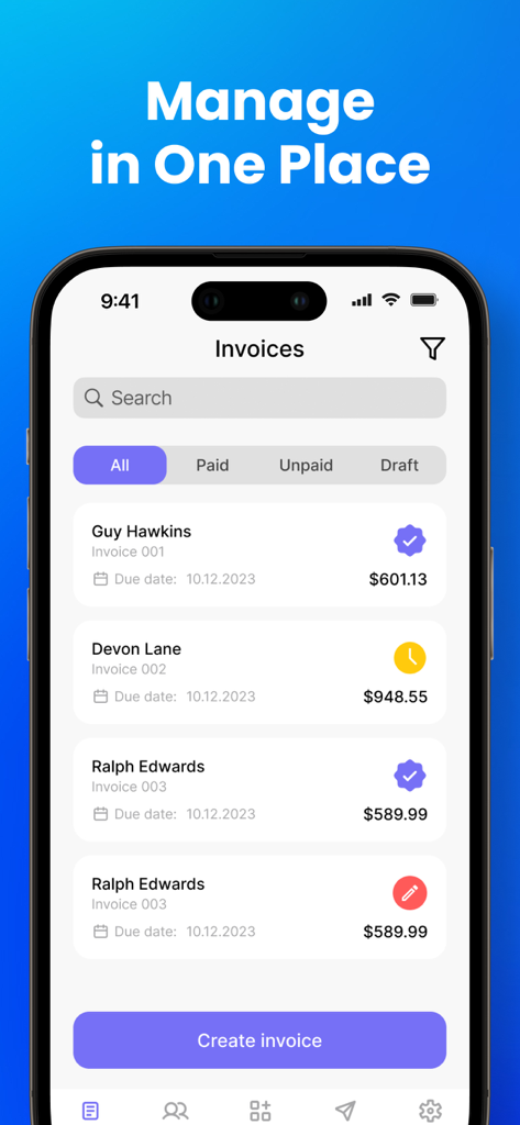 Invoice Maker・Receipt・Estimate - Business App | MWM