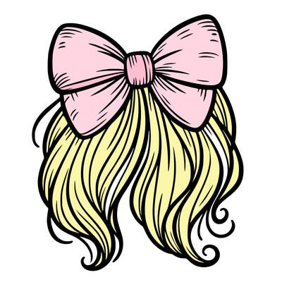 female hair bow