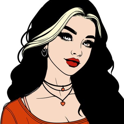 detailed realistic girl