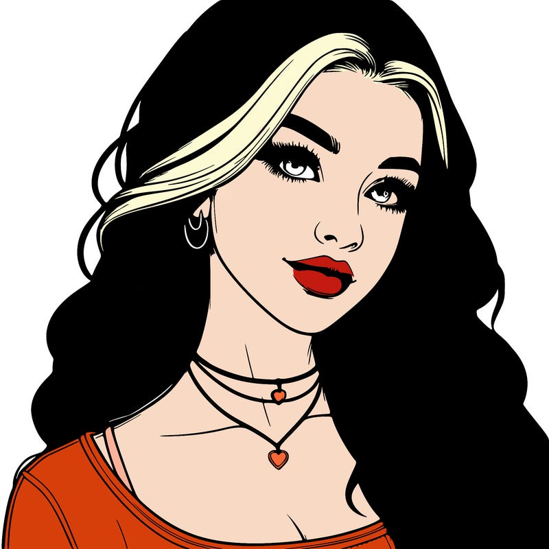 detailed realistic girl