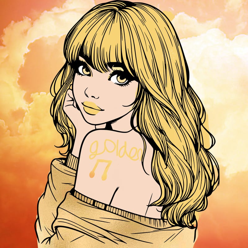 realistic girl with bangs looking over her shoulder