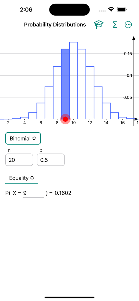 Probability Distribution Education App MWM