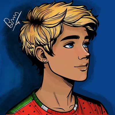 realistic teenage boy