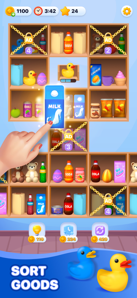 Tidy Shelf: Sort & Match Game - Games App | MWM