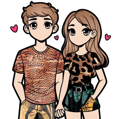 boyfriend and girlfriend