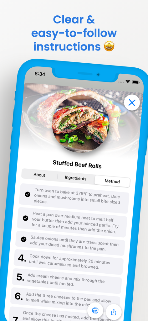 Keto Diet Recipes - Step by step keto cooking instructions for stuffed beef rolls