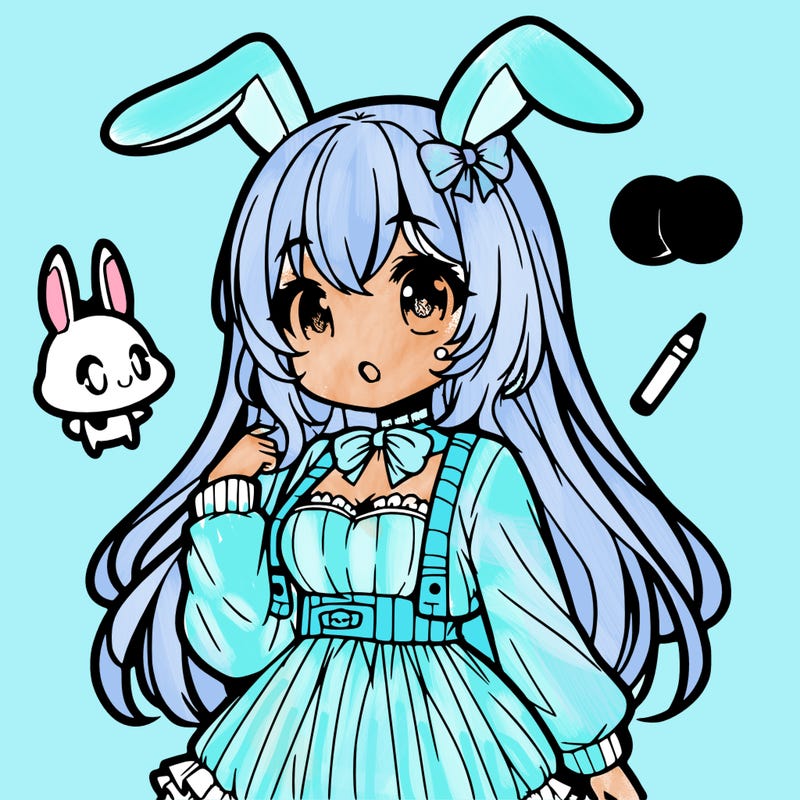 bunny anime girl