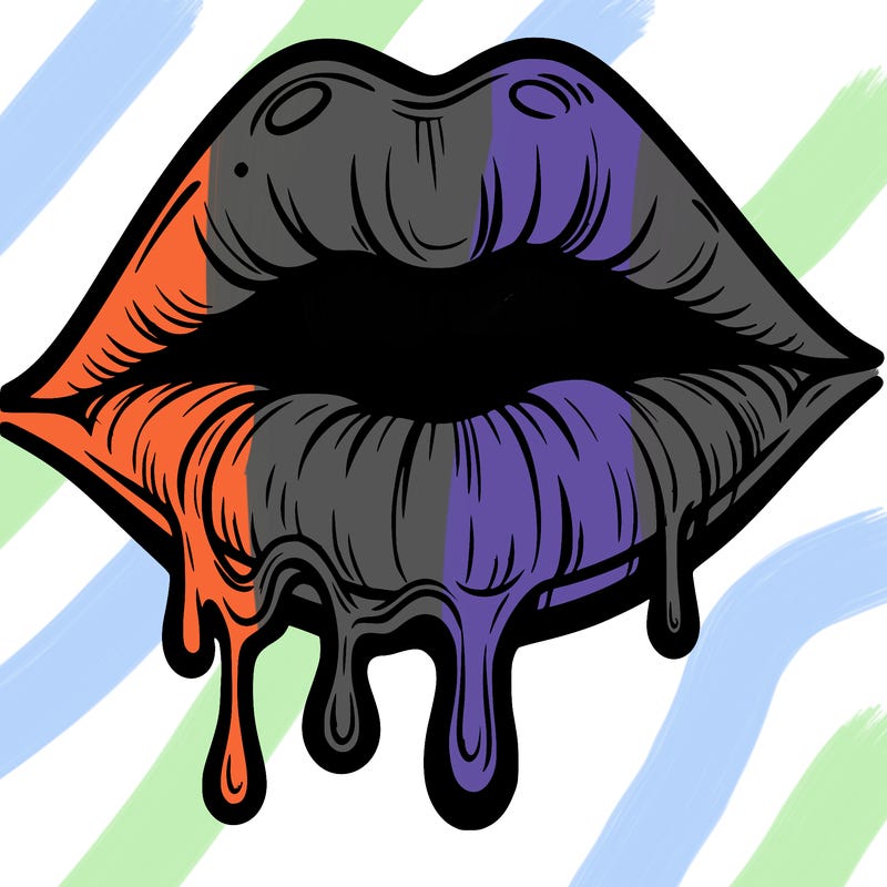 lips that look realistic and drip