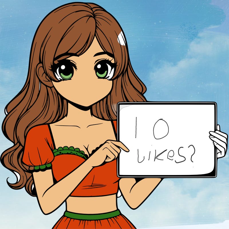 realistic pretty girl holding blank sign