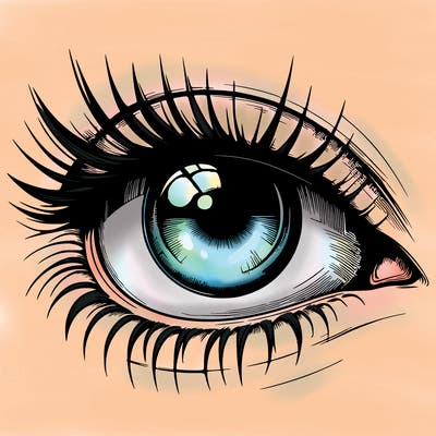 realistic eye