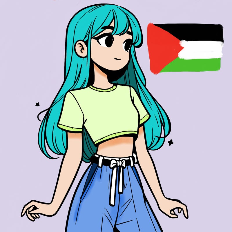 girl in a cute crop top