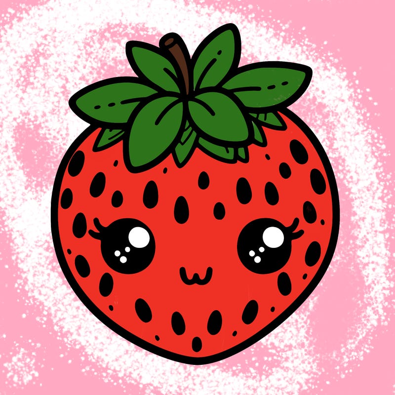 cute strawberry