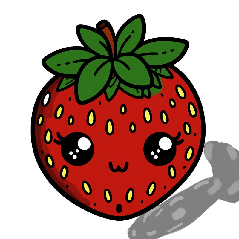 cute strawberry