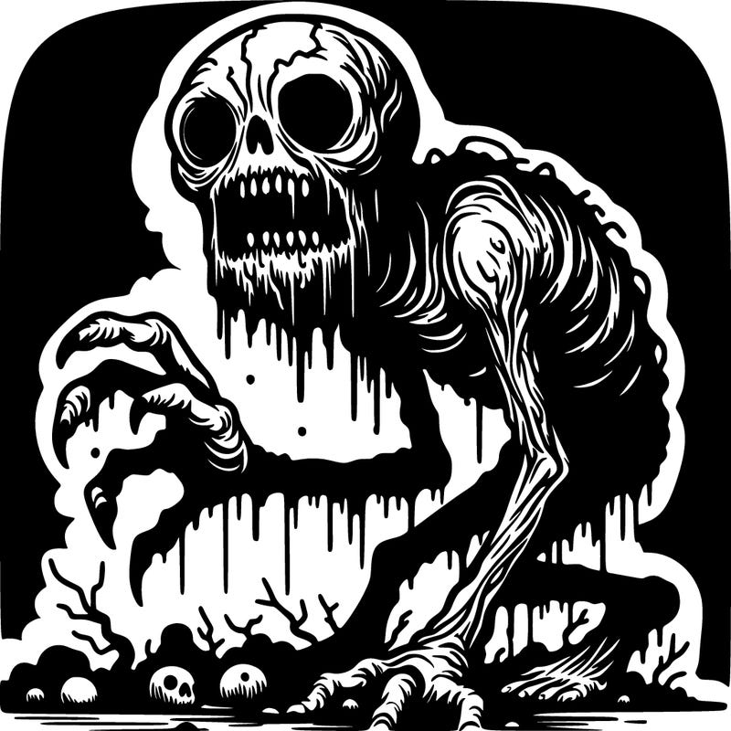 scary horror creature