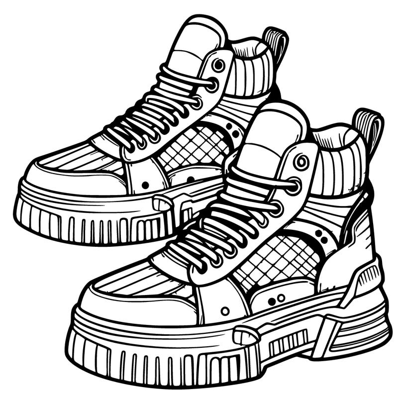 trendy sneakers