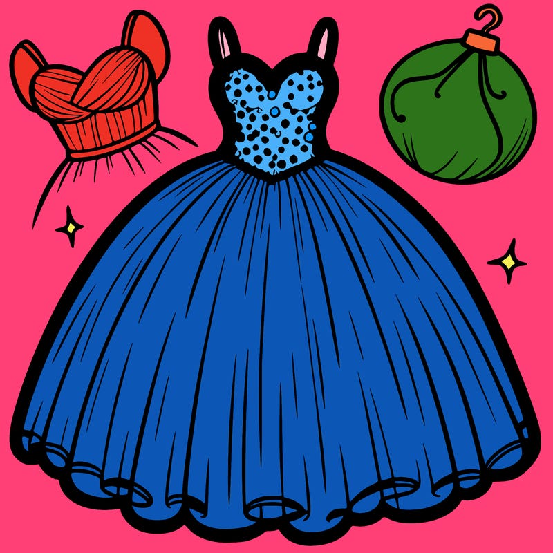 simple prom dress puffy