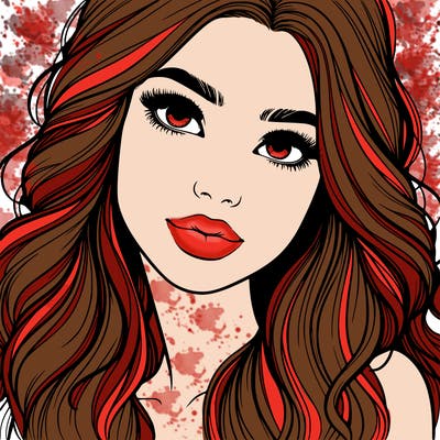 beautiful realistic girl