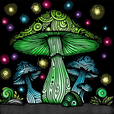 trippy mushroom