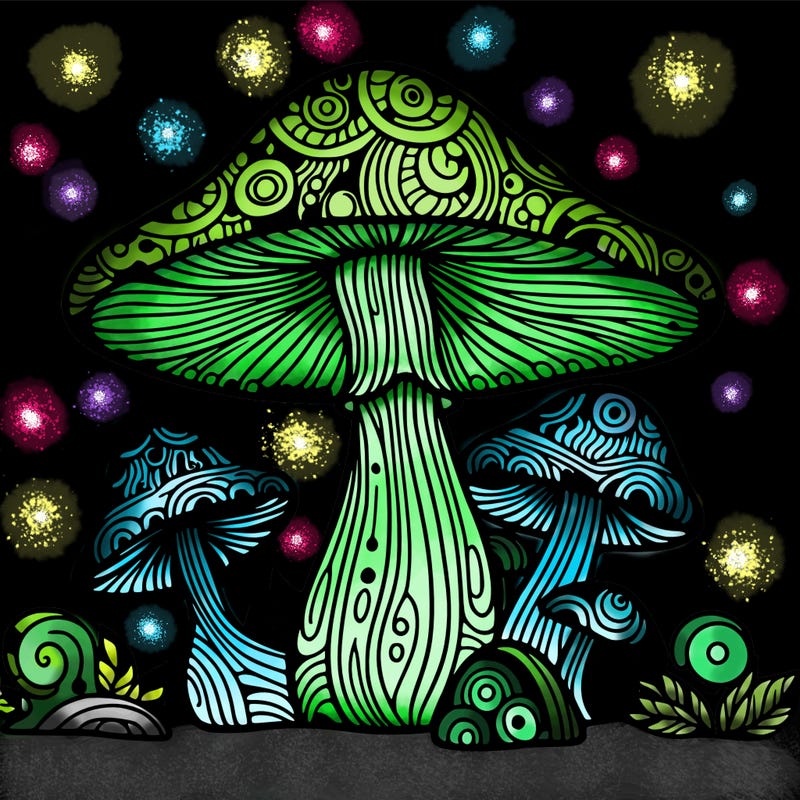trippy mushroom