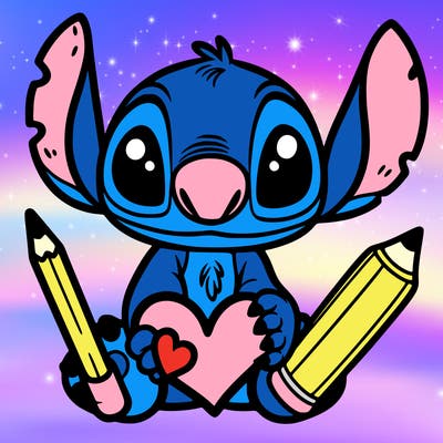 stitch and heart