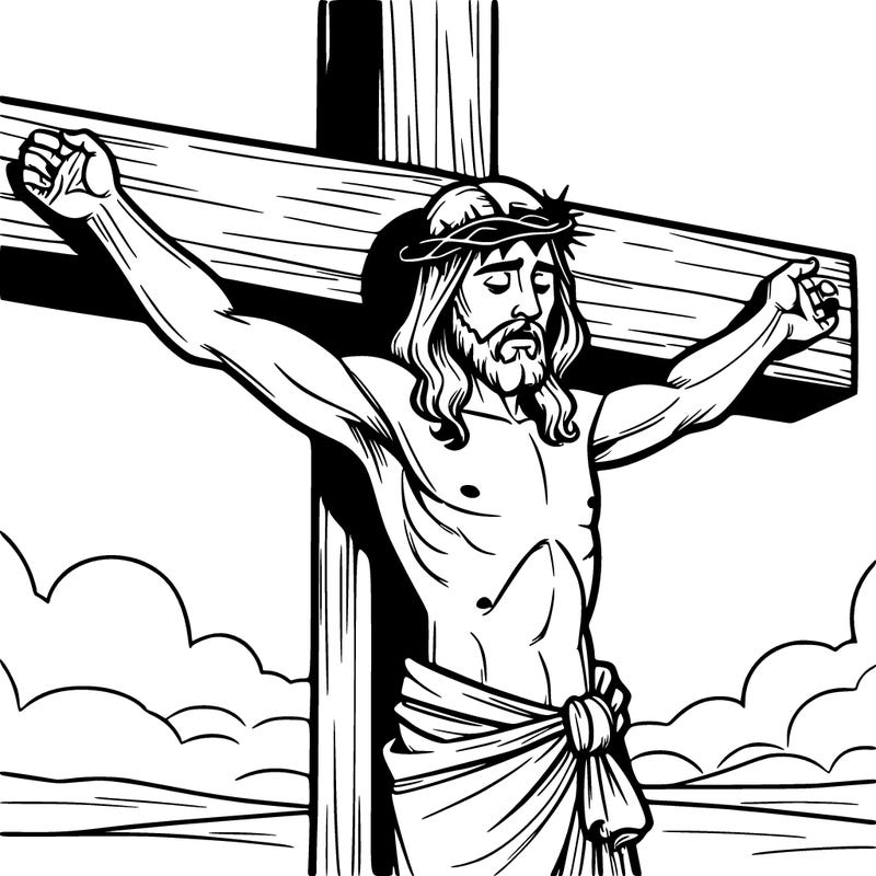 jesus on the cross
