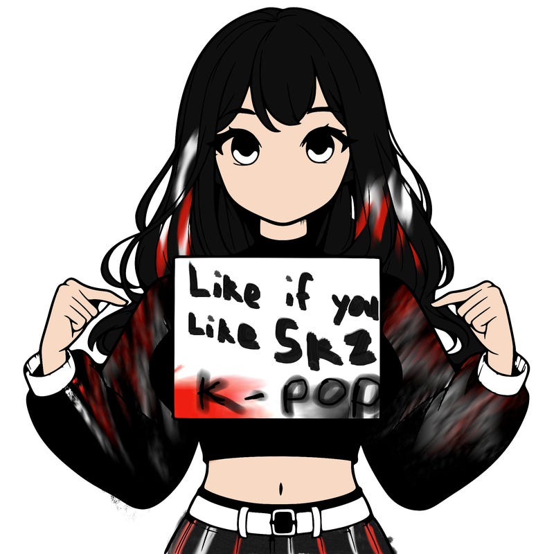 girl holding a blank sign in a long sleeve crop top