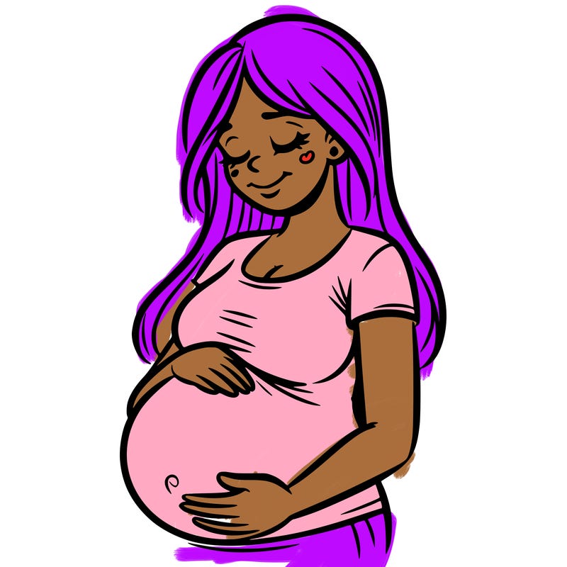 pregnant woman