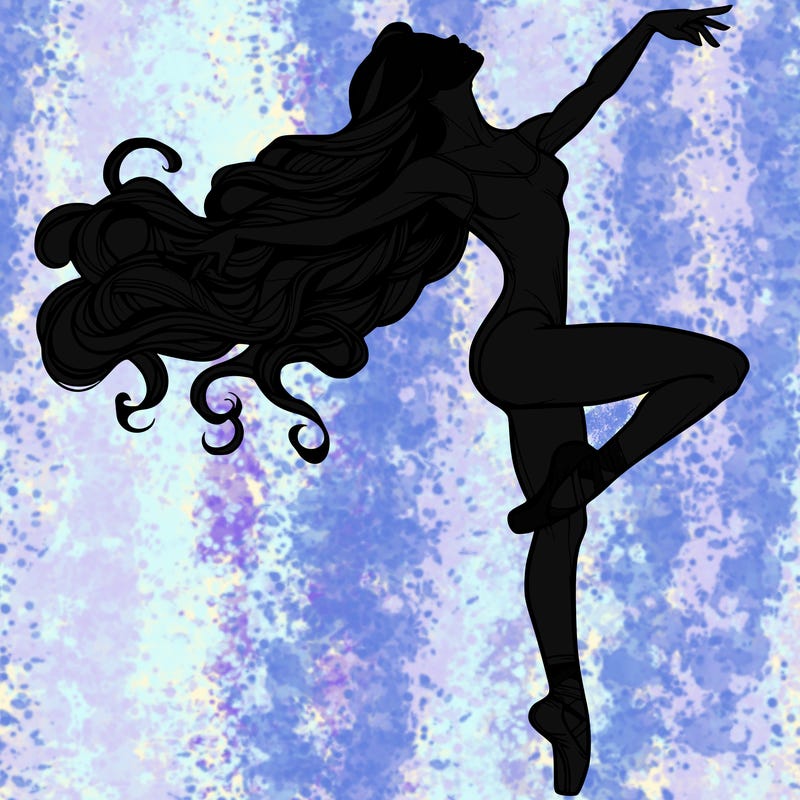 realistic woman dancer