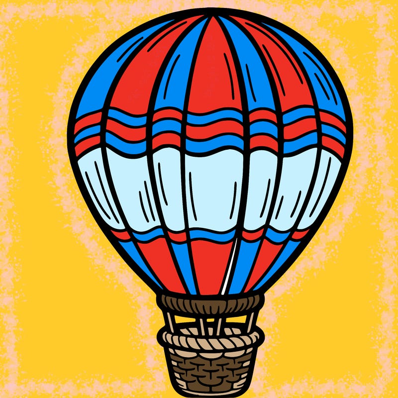 hot air balloon