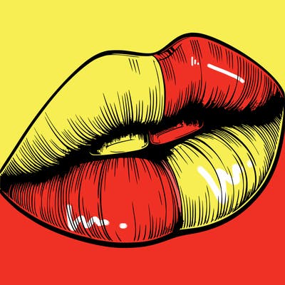 realistic lips