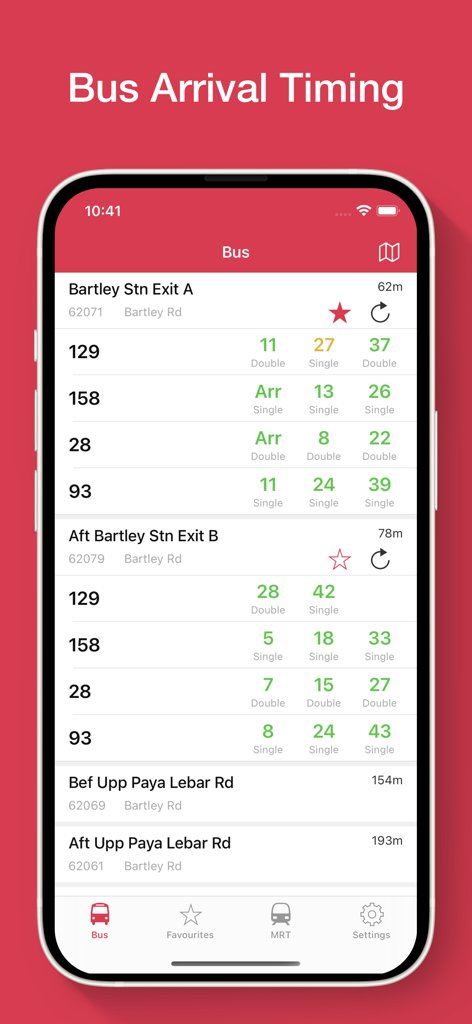 SGBus - Bus Timing & MRT Map - Travel App | MWM