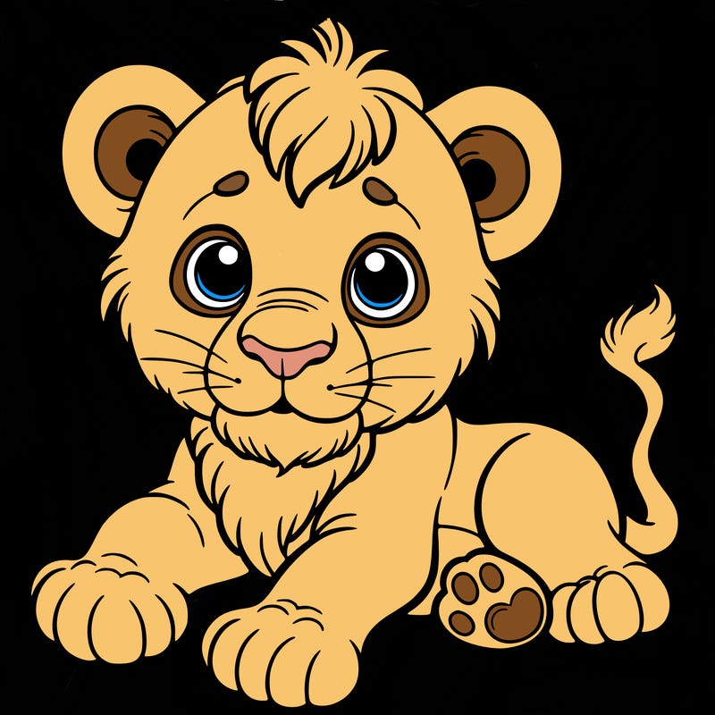 lion cub