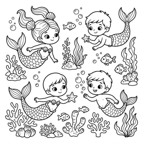 Child Mermaids