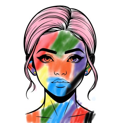 realistic face