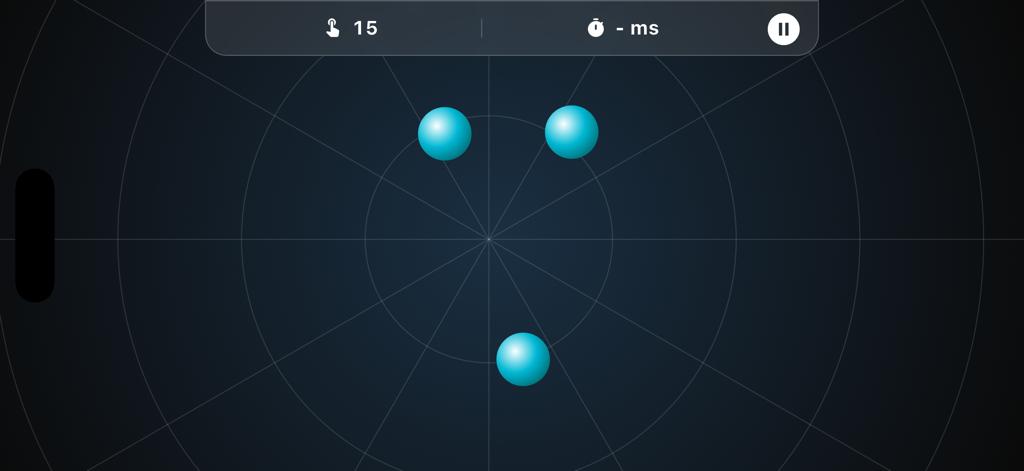 Ascend: Brain Training & IQ - Gameplay screenshot of the reaction time training exercise in Ascend Brain Training