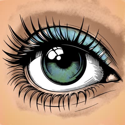 realistic eye