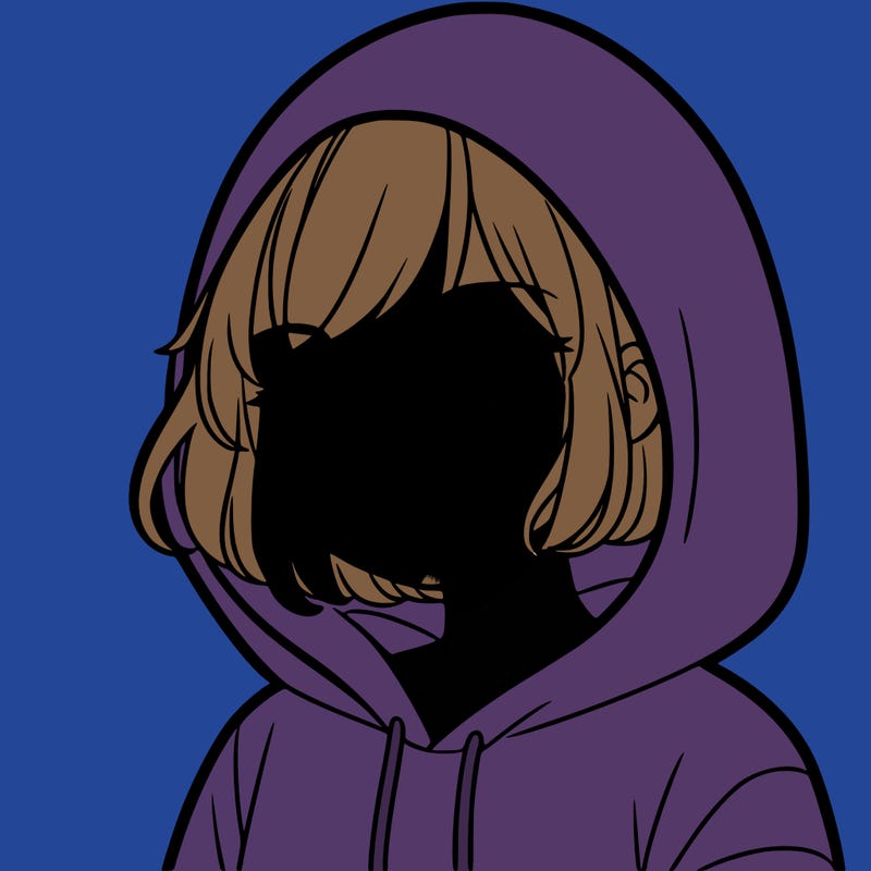 girl with short hair in hoodie