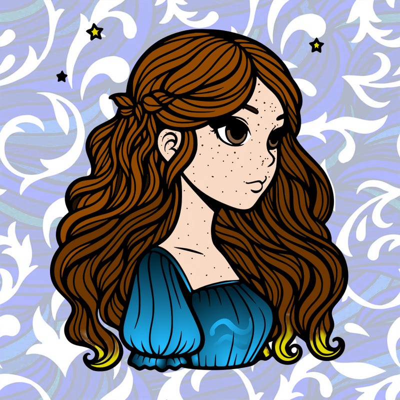 realistic aquarius girl