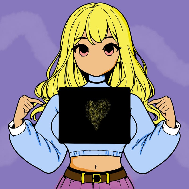 girl holding a blank sign in a long sleeve crop top