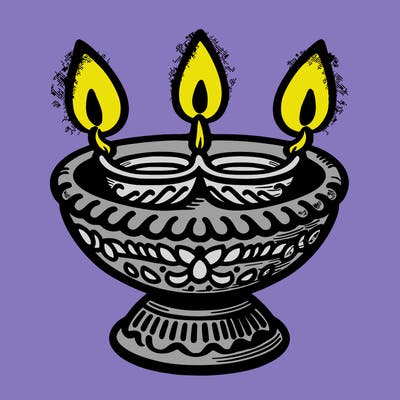 dip lamps for diwali