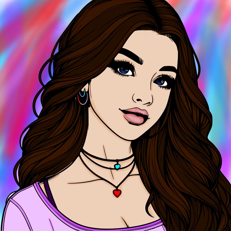 detailed realistic girl