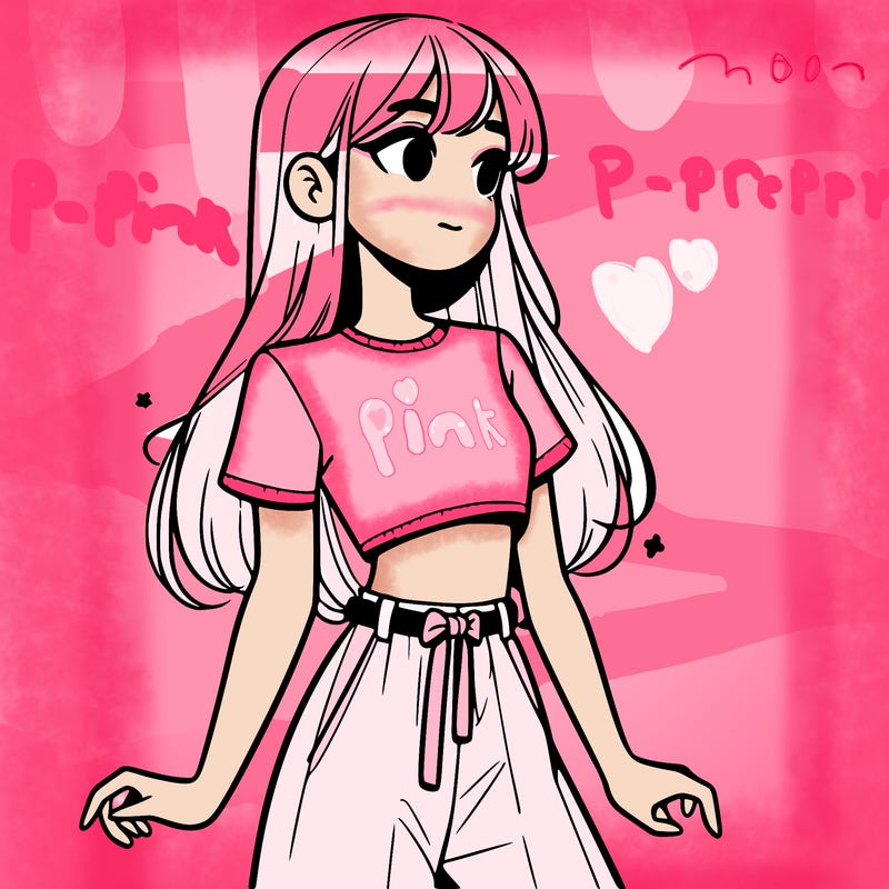 girl in a cute crop top